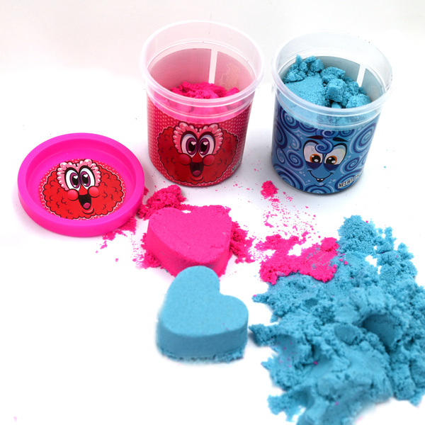 Pachnący zestaw - Ciastolina 8 szt., + Piasek kinetyczny 8 szt., 3+, Scentos