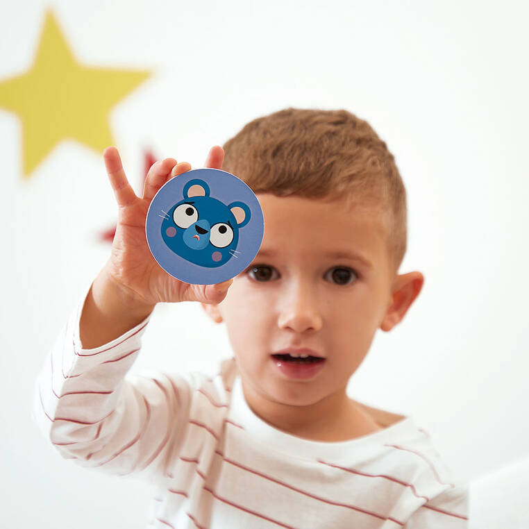 Memory Emocje Janod gra edukacyjna rozwijająca pamięć dzieci 2+