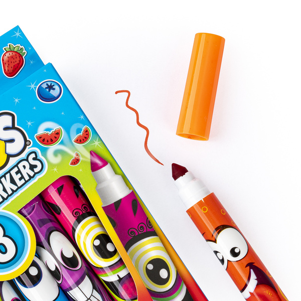 Pachnące Markery - Śmieszne Minki, zestaw 8 szt., 3 lata+, Scentos