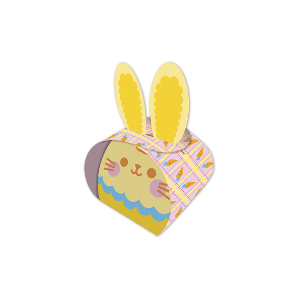 Zestaw kreatywny do tworzenia pudełeczek z papieru Kawaii, dla dzieci, 7 lat+, Janod