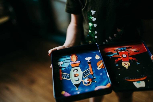 Magnetyczne konstrukcje Rakiety kosmiczne 4+, Mudpuppy