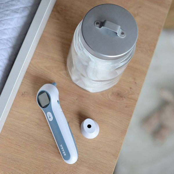 Termometr elektroniczny bezdotykowy wielofunkcyjny Thermospeed, Beaba