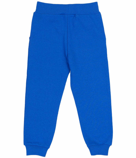 Sinsay niebieskie spodnie dresowe jogger Superman
