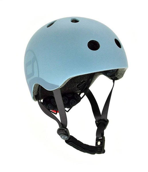 Scoot and Ride Kask dla dzieci 3+ rozm. S-M, kolor: Steel