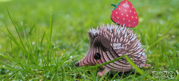 Układanka 3D Jeżyk, Eugy