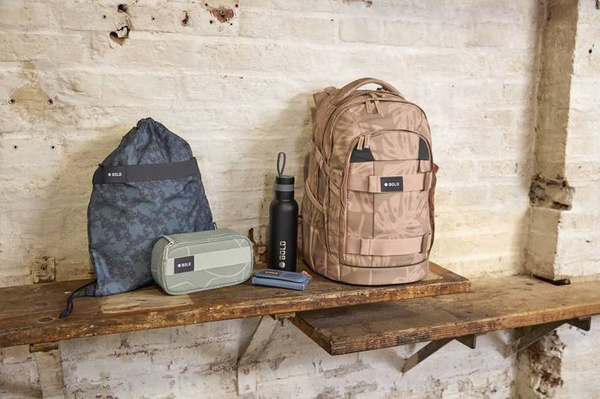 Bidon ze stali nierdzewnej 750 ml Bold czarny, Lassig