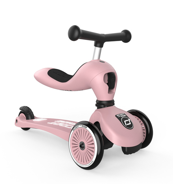 Scoot and Ride Highwaykick 1-5 ピンク Hulajnoga trójkołowa Scoot & Ride 96270 Rose • Cena, Opinie