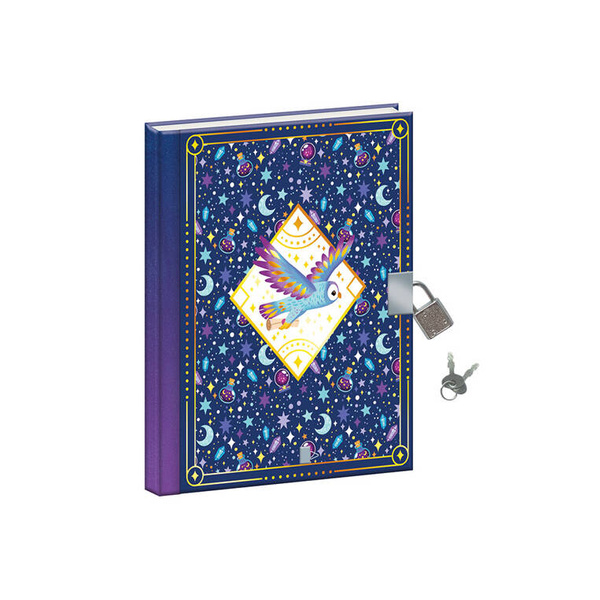 Zestaw kreatywny Sekretna księga Magic School 7+, Janod