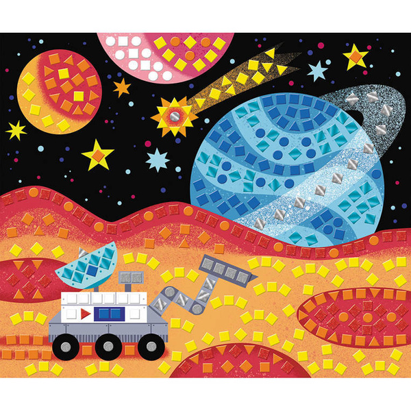 Zestaw kreatywny Mozaika Kosmos 7+, Janod