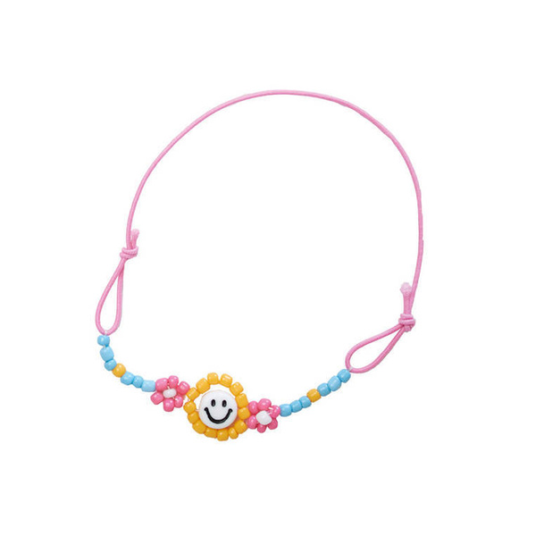 Zestaw kreatywny do tworzenia biżuterii Kwiaty 6+, Janod