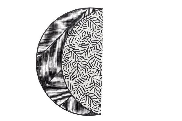 Mata do zabawy z bawełny organicznej dwustronna nieprzemakalna Nappy Free Playmat Anchor, Toddlekind