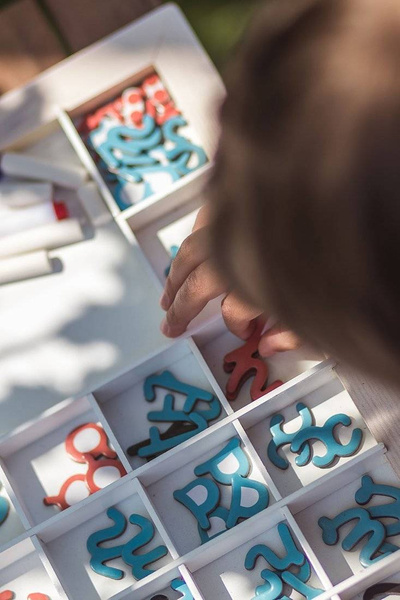 Tablica z magnesami w walizce 4 w 1, Janod