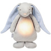 Moonie, Szumiący króliś z lampką LED, kolor: Sky
