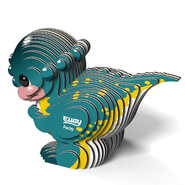 Układanka Puzzle 3D Pachycefalozaur - zestaw kreatywny dla dzieci 6 lat+, Eugy