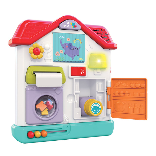 Zabawki interaktywne / edukacyjne - Zręcznościowy domek, 10 m+, Dumel