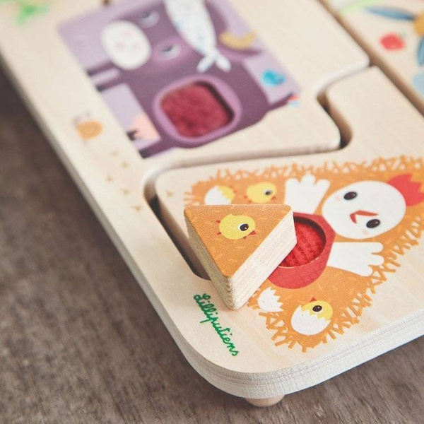 Drewniany labirynt sensoryczny Farma, Lilliputiens