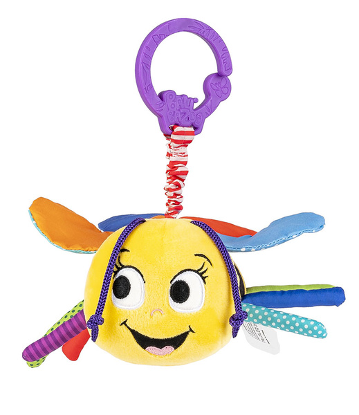 Zawieszka do wózka łóżeczka Kolorowa Pszczoła Maja, dla dzieci 0 m+, Balibazoo