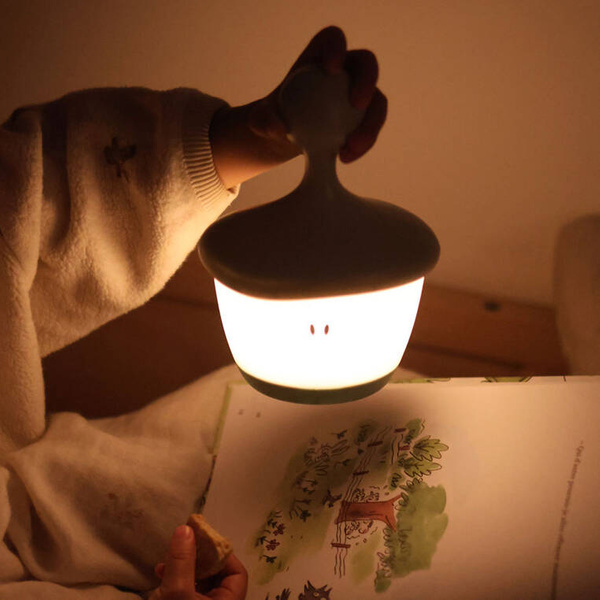 Lampka nocna LED przenośna Pixie Stick Sage green, Beaba