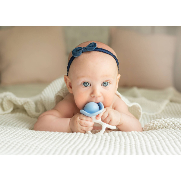 Gryzak silikonowy Ośmiorniczka Niebieski, Giligums