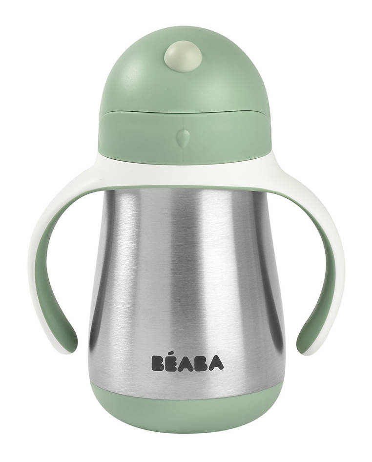 Bidon termiczny Beaba Sage Green dla dzieci