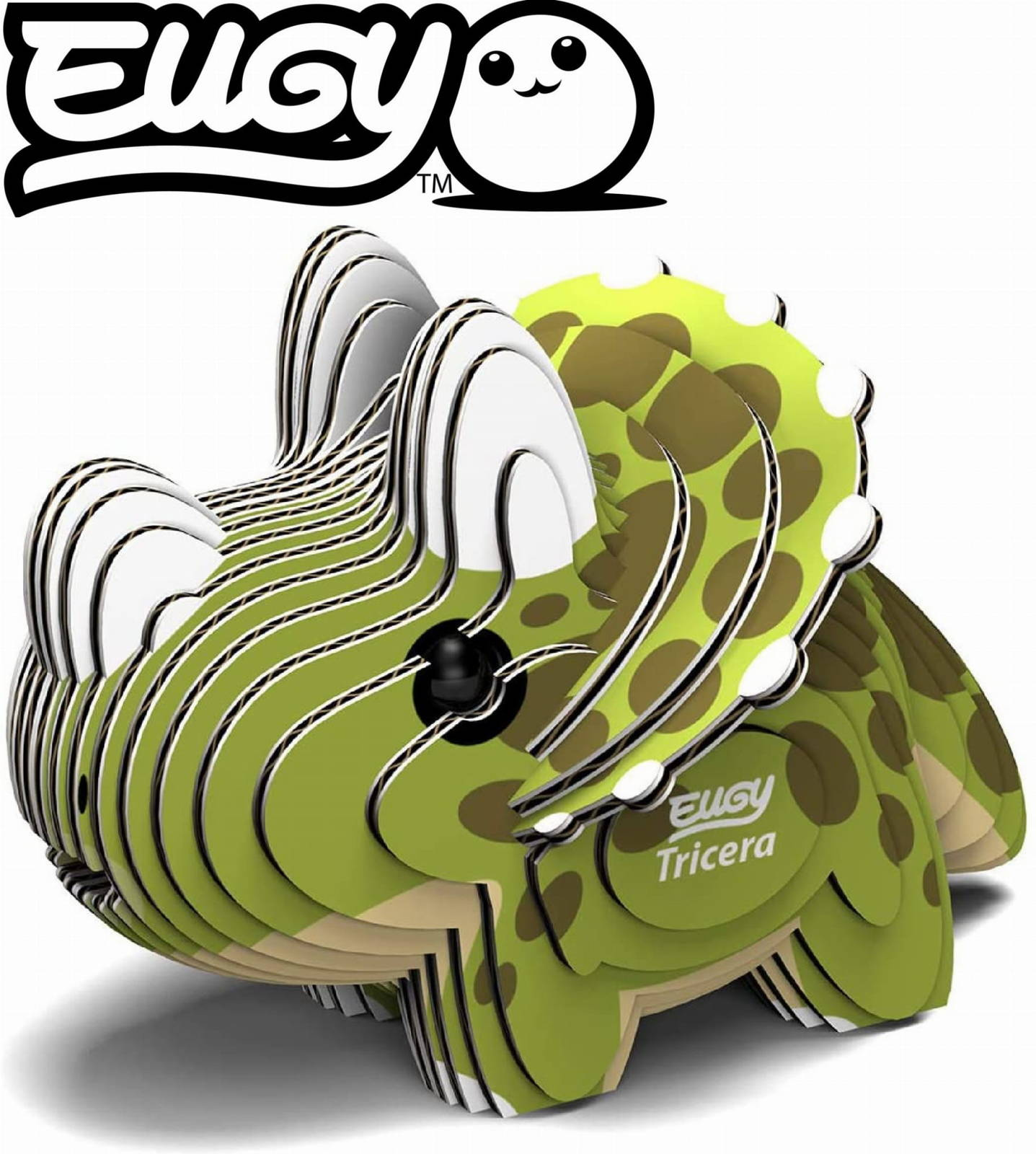 Edukacyjna układanka 3D Dinozaur Tricera Eugy dla dzieci