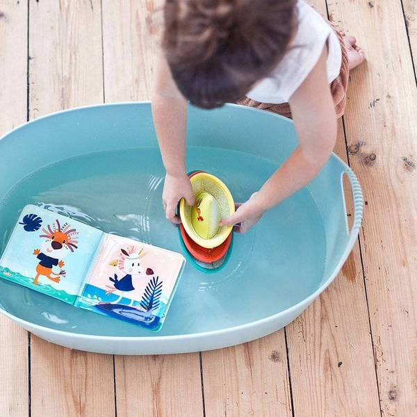 Zestaw 3 łódeczek do kąpieli 6 m+, Lilliputiens