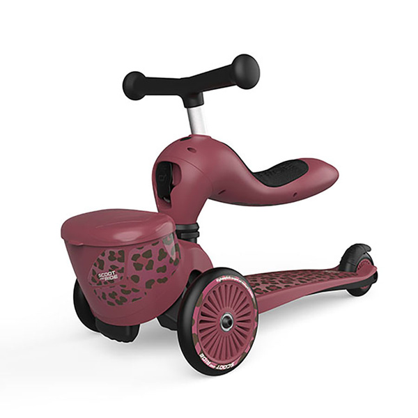 Scoot and Ride HK1 Lifestyle 2w1 jeździk i hulajnoga dla dzieci 1-5 lat, kolor: Wildcat