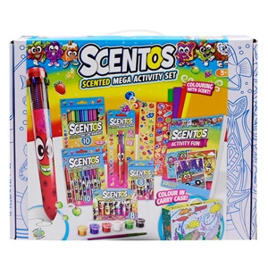 Pachnący Zestaw - Walizka do Pokolorowania, dla dzieci, 3 lata+, Scentos