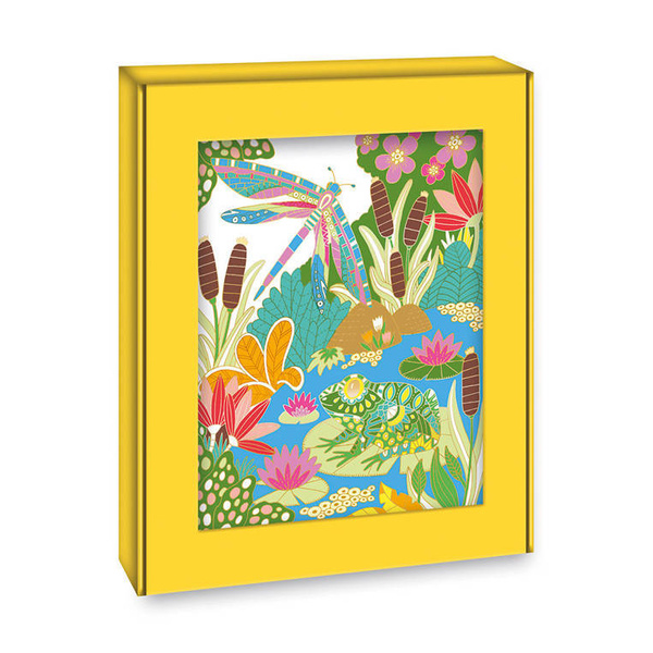 Zestaw kreatywny Złote kontury Ogród 6+, Janod