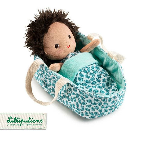 Lalka dzidziuś w koszyczku Ari 12 m+, Lilliputiens