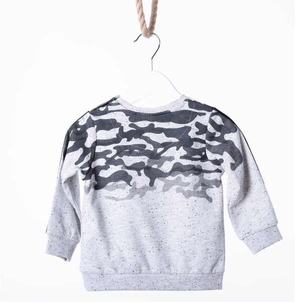 Kappahl Bluza chłopięca sportowa w moro