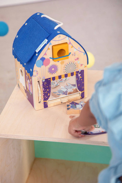 Drewniany Domek iluzjonisty 3 lata+, Lilliputiens