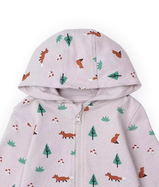 Sinsay Bluza chłopięca rozpinana z kapturem