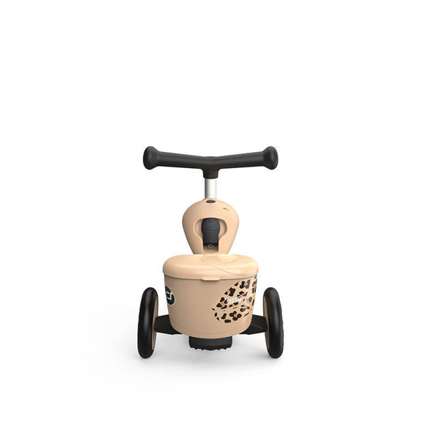 Scoot and Ride HK1 Lifestyle 2w1 jeździk i hulajnoga dla dzieci 1-5 lat, kolor: Leopard