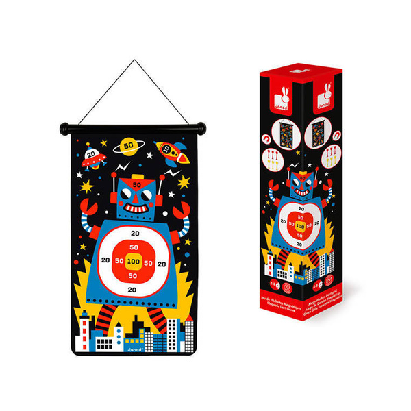 Magnetyczna gra w rzutki Roboty, Janod