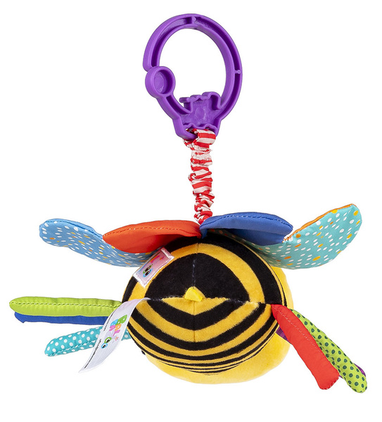 Zawieszka do wózka łóżeczka Kolorowa Pszczoła Maja, dla dzieci 0 m+, Balibazoo