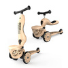 Scoot and Ride HK1 Lifestyle 2w1 jeździk i hulajnoga dla dzieci 1-5 lat, kolor: Leopard