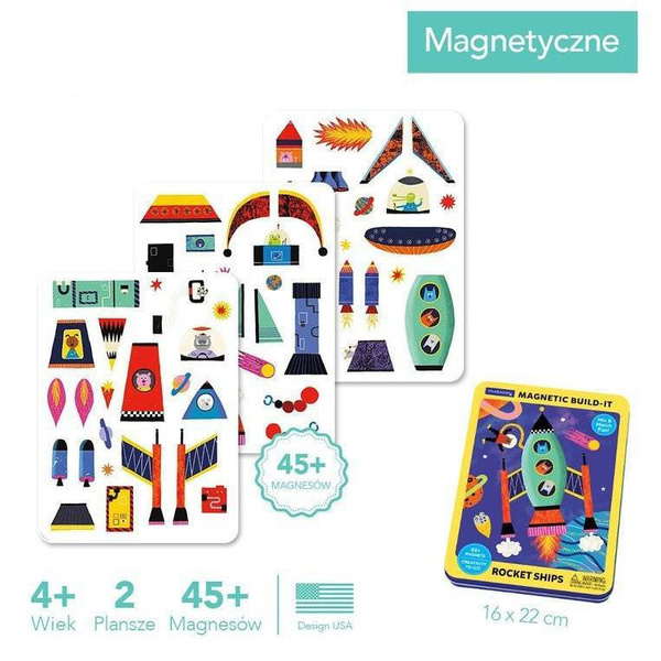 Magnetyczne konstrukcje Rakiety kosmiczne 4+, Mudpuppy