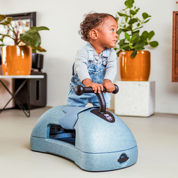 Scoot and Ride My First 3w1 pchacz, jeździk i deska na kółkach dla dzieci 6 m+, kolor: Steel