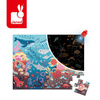 Świecące puzzle z mini-lampką UV Ocean 24 elementy 3+, Janod
