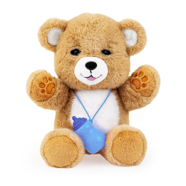 Zabawka interaktywna - Niedźwiadek Brunatny, dla dzieci, 18 m+, Dumel