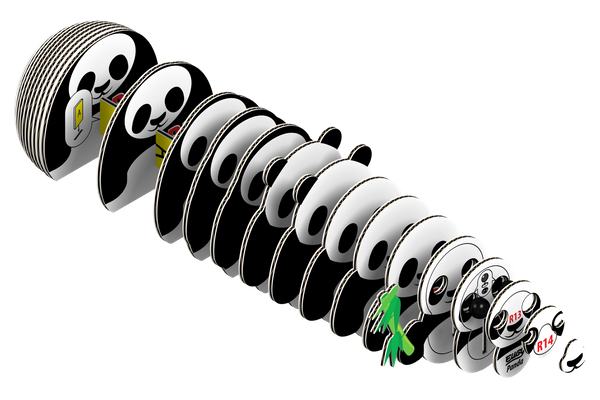 Układanka 3D Panda, Eugy