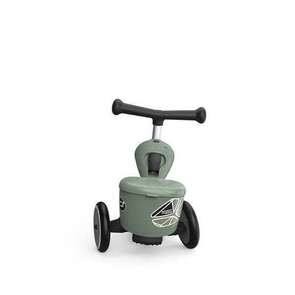 Scoot and Ride HK1 Lifestyle 2w1 jeździk i hulajnoga dla dzieci 1-5 lat, kolor: Green Lines