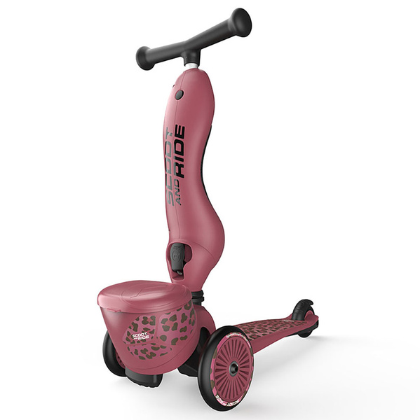 Scoot and Ride HK1 Lifestyle 2w1 jeździk i hulajnoga dla dzieci 1-5 lat, kolor: Wildcat
