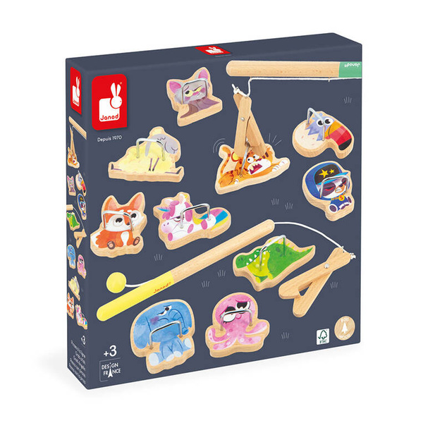 Gra Łowienie rybek Applepop 3+, Janod