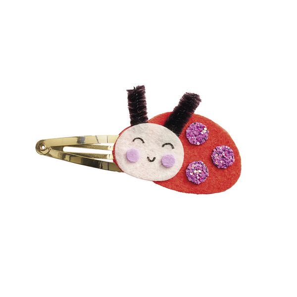 Zestaw kreatywny do tworzenia biżuterii Brokatowe spinki dla dzieci, 5 lat+, Janod