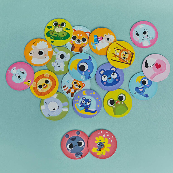 Gra edukacyjna Memory Emocje 24 elementy dla dzieci 2 lata+, Janod