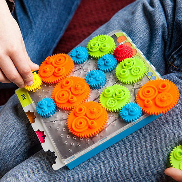 Łamigłówka Kółka Zębate Crankity, Fat Brain Toys