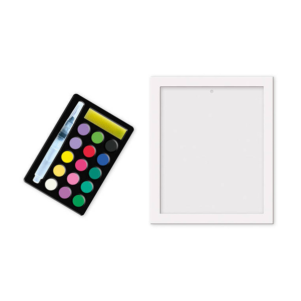 Zestaw kreatywny Malowanie po numerach Motyle 7+, Janod