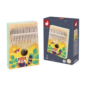 Kalimba drewniana - instrument muzyczny Gioia, dla dzieci, 3 lata+, Janod